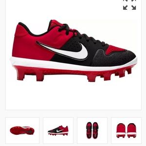 Nike Kids' Alpha Huarache Varsity Baseball Cleats